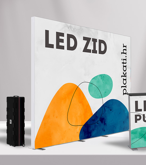 LED zid100x200 cm